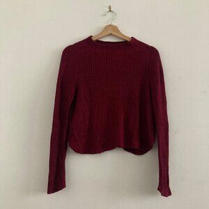 Burgundy American Apparel Sweater